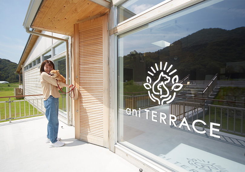 VISON内に建てられた「ani TERRACE」